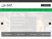 Tablet Screenshot of gapcares.org
